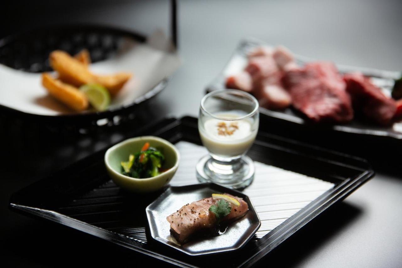 Hisaeya Ryokan Fujioka Buitenkant foto